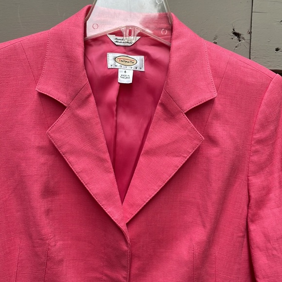Talbots Pink Coral Spring Blazer Sz Petite 6 - Picture 4 of 11